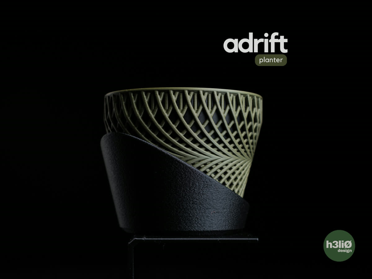 Jardinière Adrift, présentation officielle.