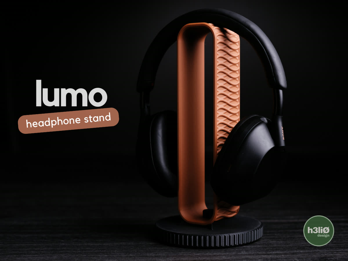 Support casque Lumo, présentation officielle.