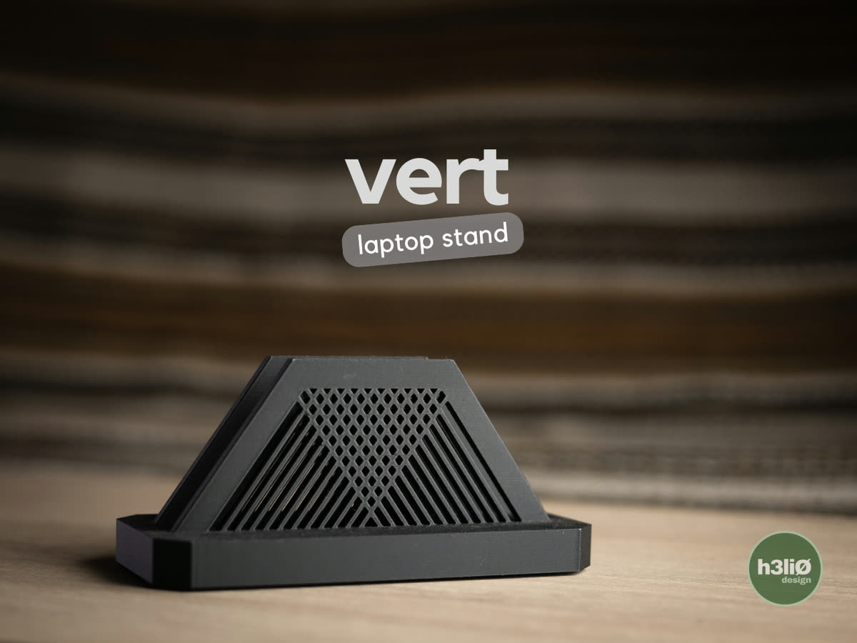 Support laptop Vert, présentation officielle.