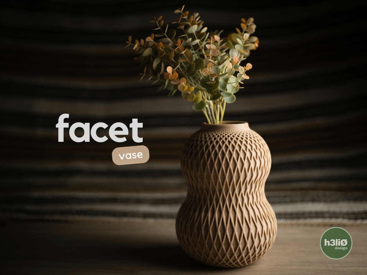 Vase Facet, présentation officielle.